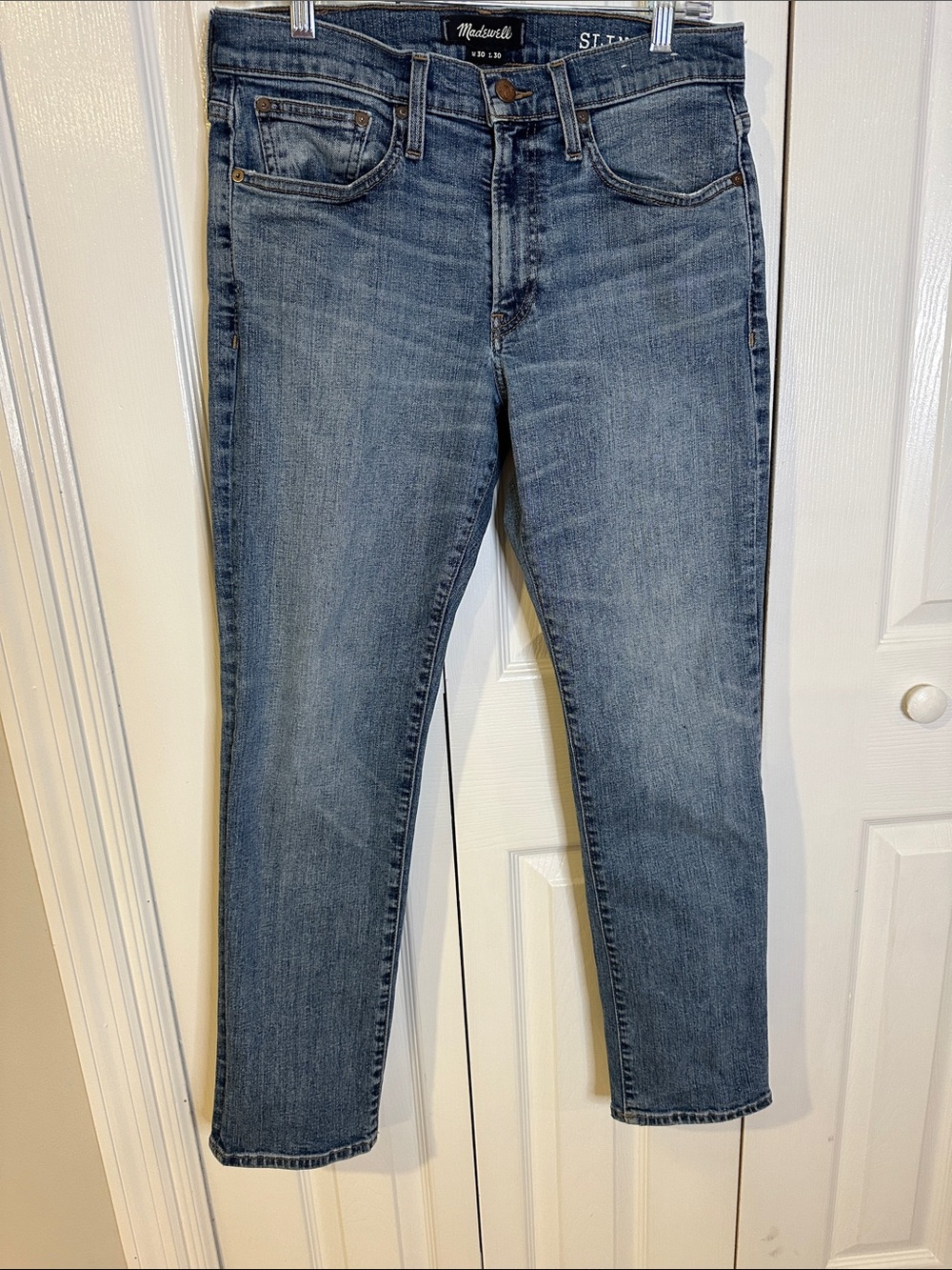 Madewell Slim Ankle Jeans Medium Blue Wash | 30